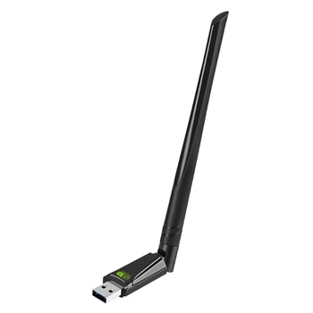  650Mbps USB WiFi Adapter Dual Band 2.4+5 ghz Bevielio ryšio Kortelės RTL8811CU 650M 