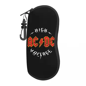  AC DC Sunkiųjų Metalų Akiniai Atveju, Anti-Rudenį Muzika Rock Akiniai Lauke Raštas Akiniai Dėžutę
