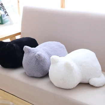  Ashin kačių namuose pagalvė pagalvėlės realiame gyvenime, super minkštas įdaryti gyvūnų, kačių žaislas 3pcs