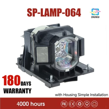 Aukštos Kokybės SP-LEMPA-064 Pakeitimo Projektoriaus Lempa Su Būsto InFocus IN5122 / IN5124