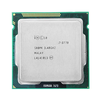  didmeninė naudojamas cpu LGA 1155 Quad-Core i7 Procesorius i7 3770
