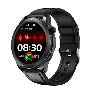  E420 Smart Žiūrėti Protingas Kraujo Gliukozės Širdies ritmo Vyrų, Moterų Kūno Temperatūra EKG Sveikatos Stebėti Smartwatch