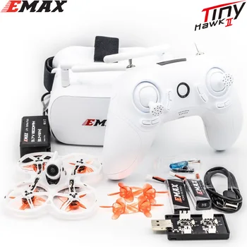  EMAX Tinyhawk II 75mm 1-2S Rėkauti FPV Lenktynių Drone BNF/RTF FrSky D8 Runcam Nano2 Cam 25/100/200mw VTX 5A Blheli_S ESC