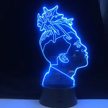  Garsus Reperis 3D LED Lempos Iliuzija, 16 Nuotolinio Spalvos Keičiasi Stalo Naktį Šviesa, Kūdikis Naktiniai Apdailos Lempos DropShipping