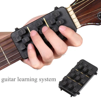  Gitaros Mokymo Sistema, Vienas Mygtukas Akordas Studijų Praktikos Pagalbos Priemonė,, Guitar Lover Naujokas