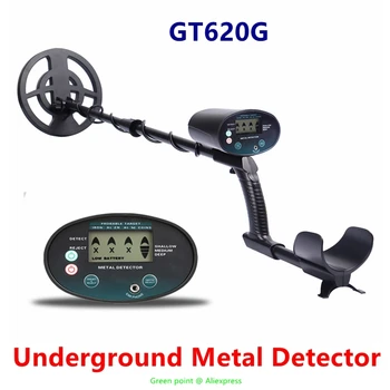  Hign Kokybės Požeminis Metalo Detektorius GT620G Su skystųjų KRISTALŲ Automatizuotas Ekranas Garso Pripažinimo Metalo Treasure Hunter Aukso Detektoriai