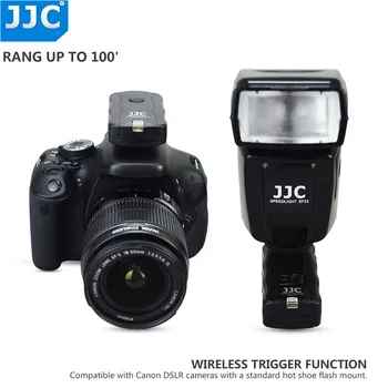  JJC Wireless Flash Trigger Nuotolinio Valdymo Canon, skirtas 
