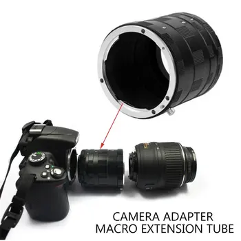  Kameros Adapteris Macro Extension Tube Žiedas, Skirtas 