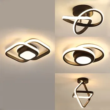  LED Lubų Šviesos Šiuolaikinės Ceil Šviesos diodų (Led Lubų Lempos Apvalios Kambarį Miegamojo, Virtuvės Patalpų Plono Apšvietimo Lempos Karšto Pardavimo