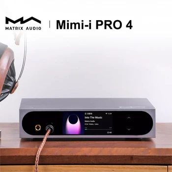  MATRICOS MINI-aš PRO 4 Music Streamer All-In-One MA grotuvo DAC AMP ES9039Q2M chip Pre-Dekodavimo Jutiklinis Ekranas Ausinių Stiprintuvas