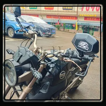  Motociklo galinio vaizdo Veidrodėlis Didelis Laukas Super Plataus Kampo Modifikuotų Atšvaitas UŽ ZONTES Z2 125 Z2-125