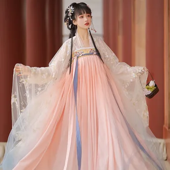  Naujus Mot. Hanfu Kinų Stiliaus Senųjų Tradicinių Vestuvių Suknelė Nustatyti Fantasia Moterų Karnavaliniai Kostiumai Senovės moteriški Drabužiai