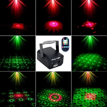  Patalpų lazerio šviesa, mažas etape šviesos, protingas septynių spalvų, šviesos, namų apyvokos KTV atmosferą lazeriu flash projekcija šviesos