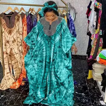  Plus Size Dashiki Suknelė Moterims Abaja Afrikos Drabužių 2023 Ankara Afrikos Boubou Vestuves Elegantiškas Spausdinti Afrikos Suknelė Suknelė