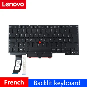  Prancūzijos Lenovo ThinkPad Klaviatūra Su Foniniu Apšvietimu E14 Gen1 Gen2 Nešiojamojo Kompiuterio Klaviatūra