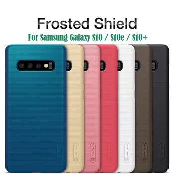  Samsung Galaxy S10 S10e S10 Plus Atveju Nillkin Atveju Super Matinio Shield Ultra-plonas Sunku VNT Galinio Dangtelio Samsung S10+ Plius