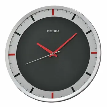 Spalvingas, Modernus Baltas Apvalus Sieninis Laikrodis su Kvarcinis Analoginis Judėjimo Tikslus Laiko Rodymas – QXA769SLH