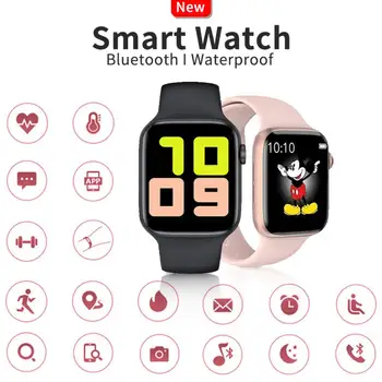  T500 Smart Žiūrėti IWO13 Vyrai Moterys Smartwatch Fitness Tracker Širdies ritmo 