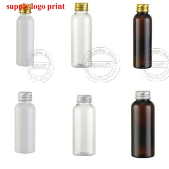  Talpa 60ml 40pcs/daug Skaidriais dangteliais, aliuminio butelio losjonas buteliai, kosmetikos buteliukai, yra mažų skylučių, su kištukais