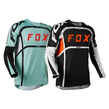  Vyriški Kalnų Jersey FOX PLAST Kalnų Dviračių Mtb Marškinėliai Offroad Dh Motociklų Motokroso Sportwear Dviračių Lenktynių Dviračių Džersis